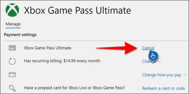 HOW TO CANCEL YOUR XBOX GAME PASS SUBSCRIPTION 