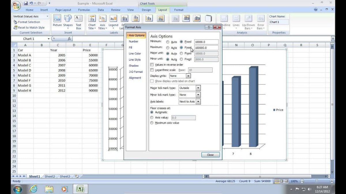 how-to-change-scale-in-excel