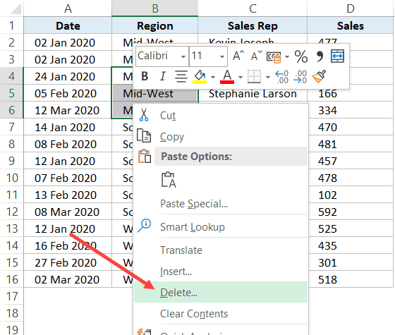 how-to-delete-certain-rows-in-excel