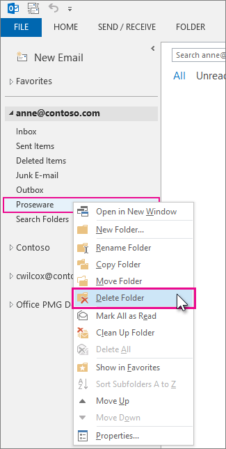 how-to-delete-outlook-folders