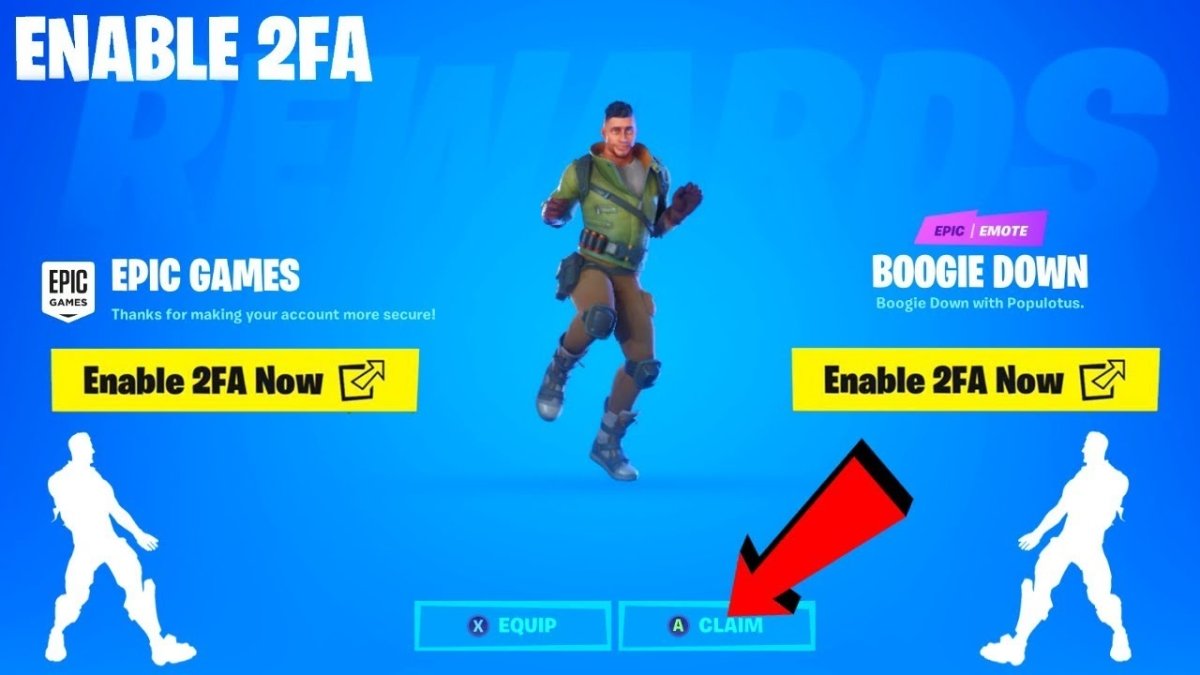 How to enable 2FA for Fortnite (Epic Games)