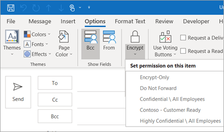 How to Encrypt Email in Outlook 2016 - Information Technology Services