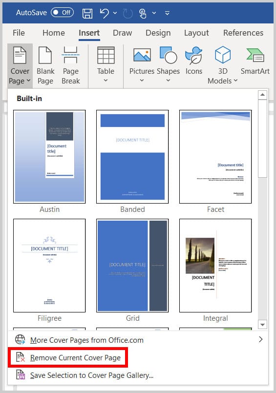 How to make an album page using Microsoft Word