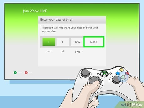 How to Make a Microsoft Account on Xbox 360?