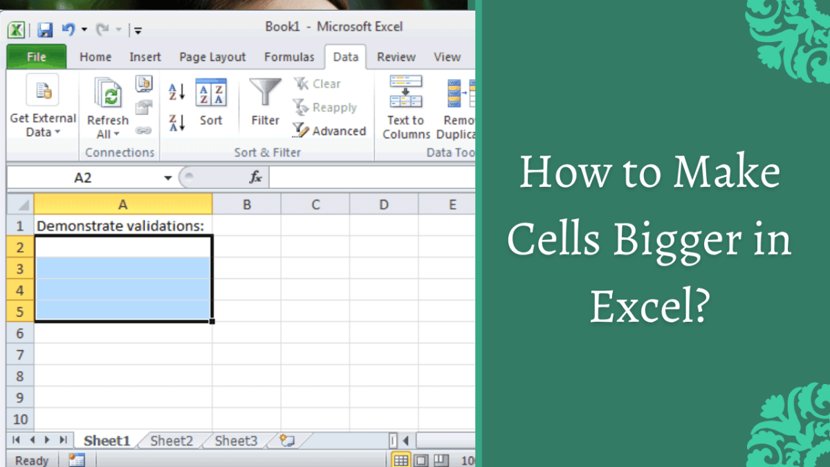 How To Make Check Mark Box Bigger In Excel