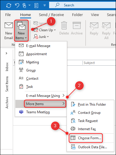 How To Open A Template In Outlook?