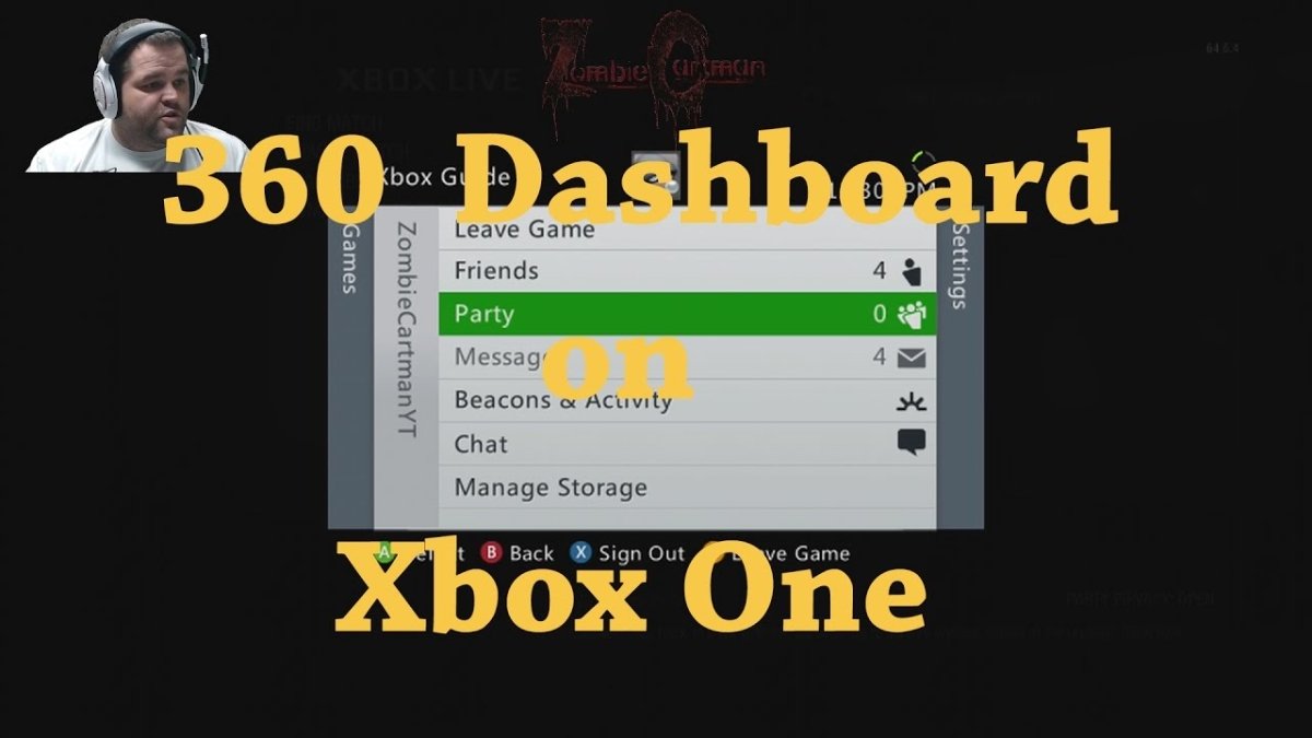 How to Open 360 Menu on Xbox One?