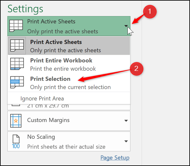 How To Print Certain Columns In Excel On One Page