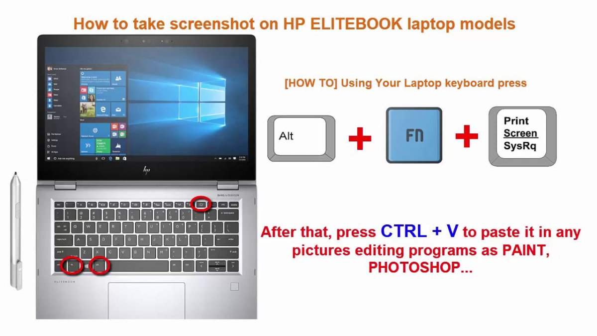 How to Print Screen Laptop Windows 10
