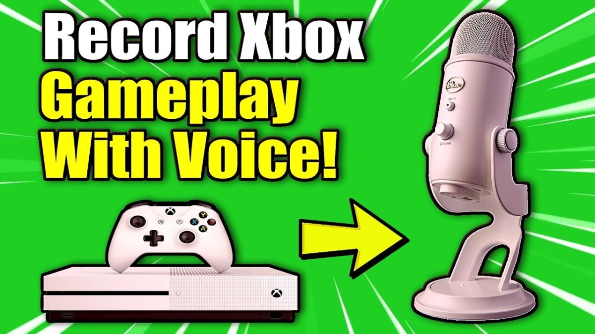 Multiple ways to record Xbox One Gameplay Videos with Audio