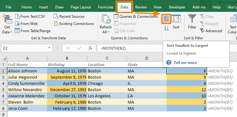 how-to-sort-dates-by-month-in-excel