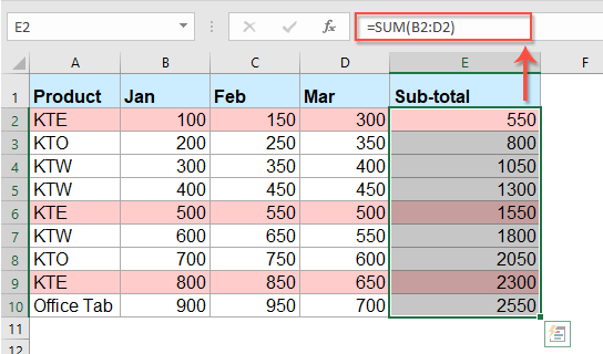 how-to-sum-multiple-cells-in-excel