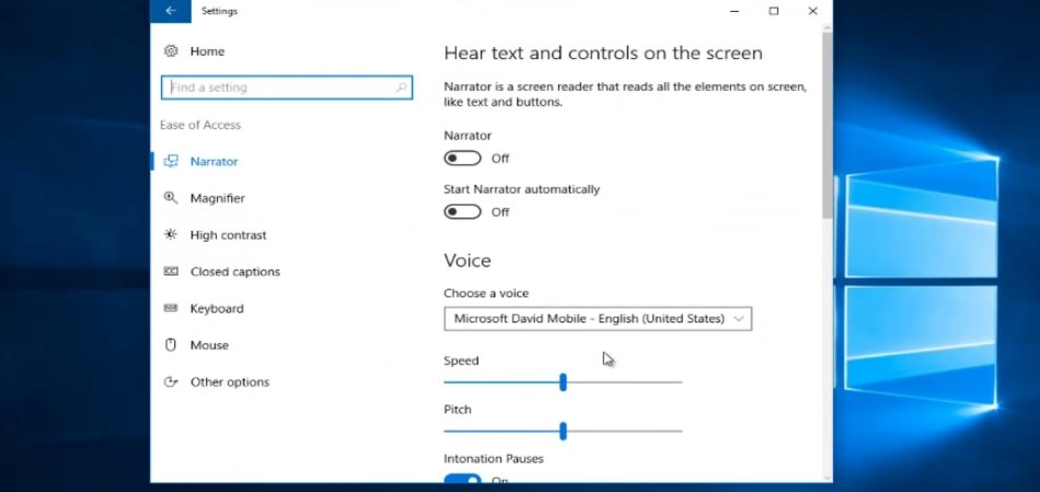 How To Turn Off Narrator In Windows 10? - keysdirect.us