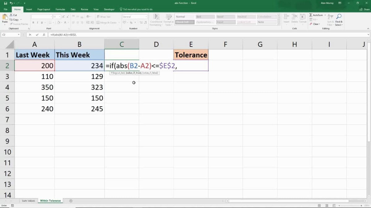 how-to-use-absolute-value-in-excel