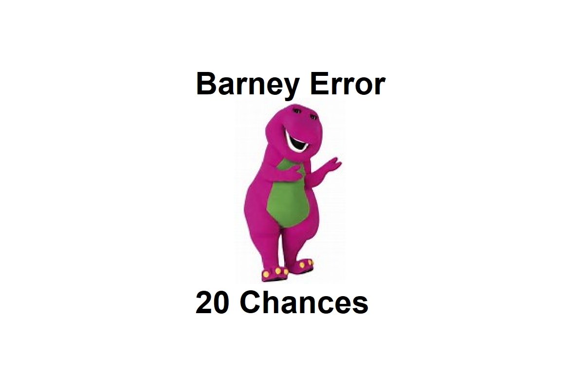 Barney Error Powerpoint? - keysdirect.us