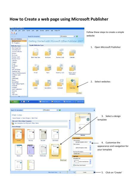 Can Microsoft Publisher Create Web Pages? - keysdirect.us