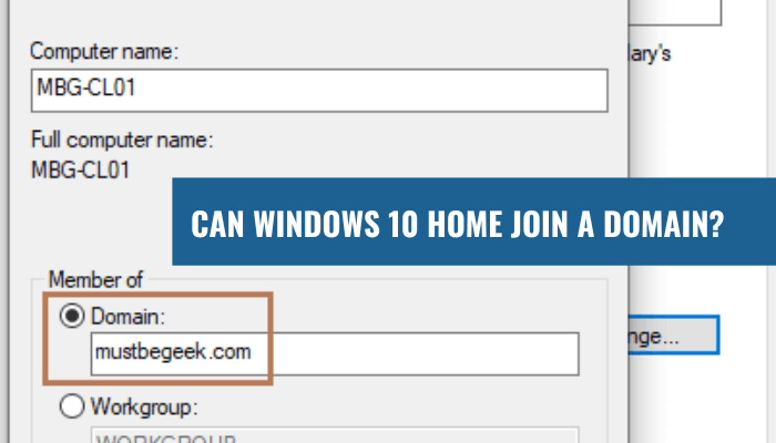 Can Windows 10 Home Join a Domain? - keysdirect.us