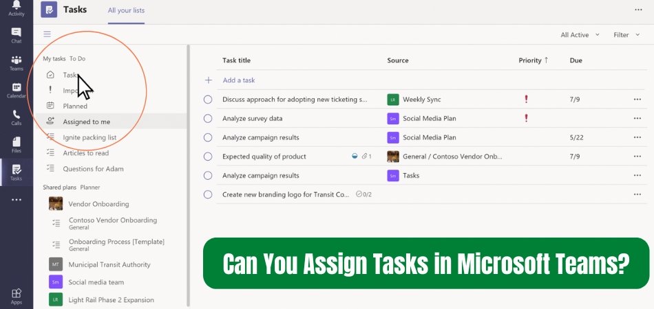 Can You Assign Tasks in Microsoft Teams? - keysdirect.us