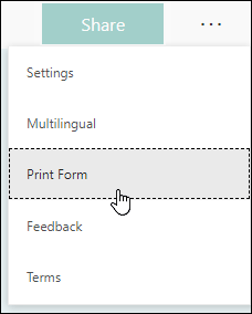 Can You Print Microsoft Forms? - keysdirect.us