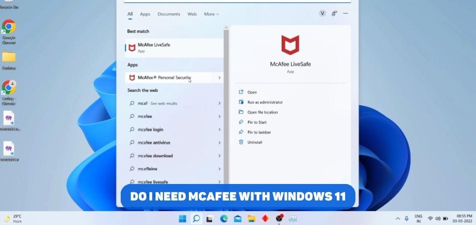 Do I Need Mcafee With Windows 11? - keysdirect.us