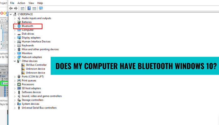 Does My Pc Have Bluetooth Windows 10? - keysdirect.us