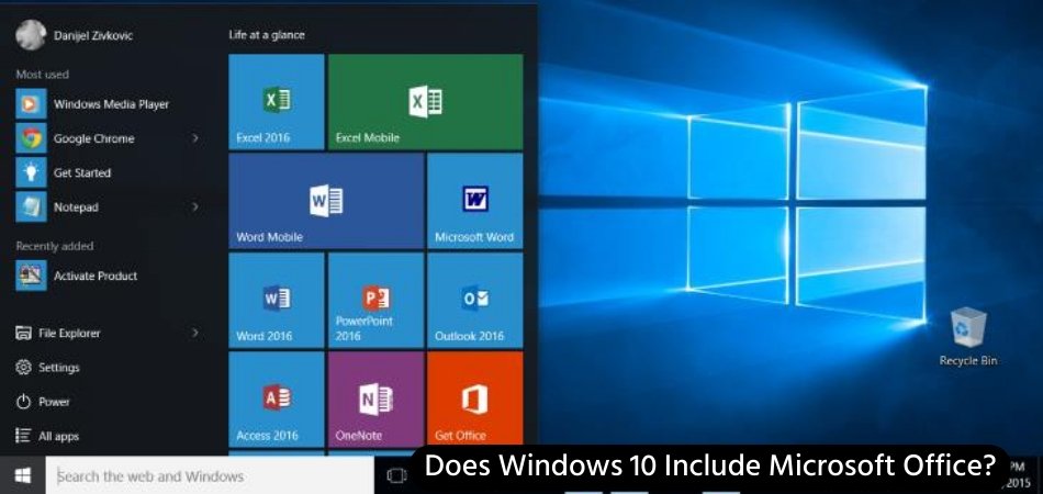Does Windows 10 Include Microsoft Office? - keysdirect.us