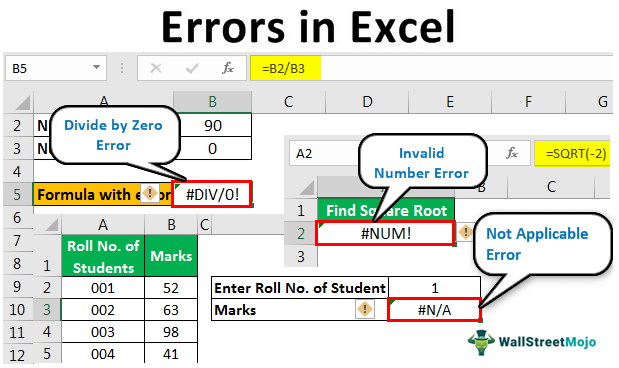 Errors in Microsoft Excel? - keysdirect.us