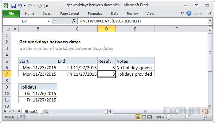 How to Calculate Business Days in Excel?