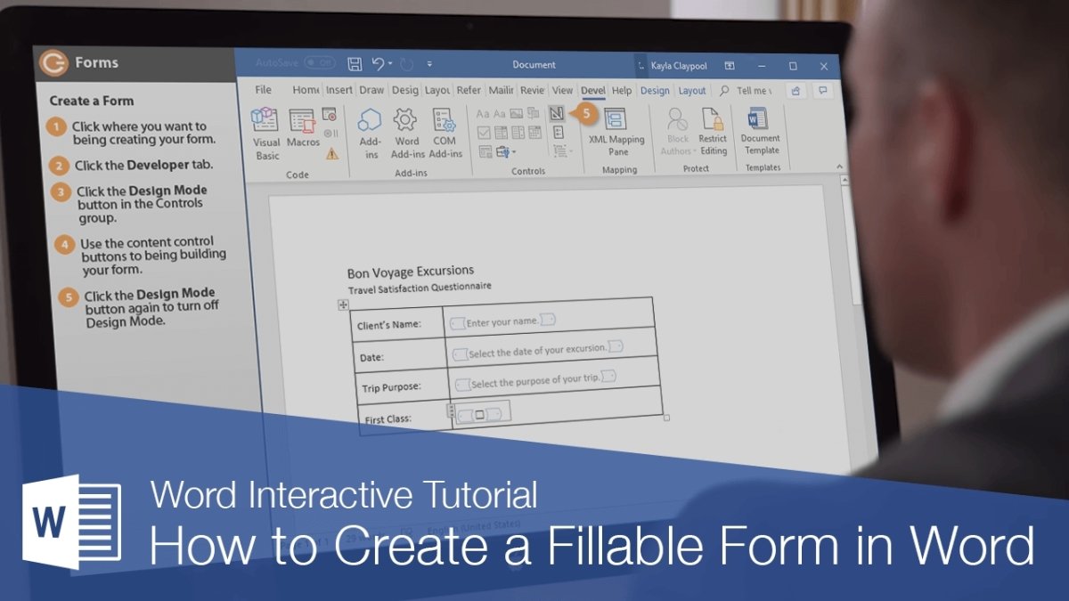 How Do I Create a Form in Microsoft Word? - keysdirect.us