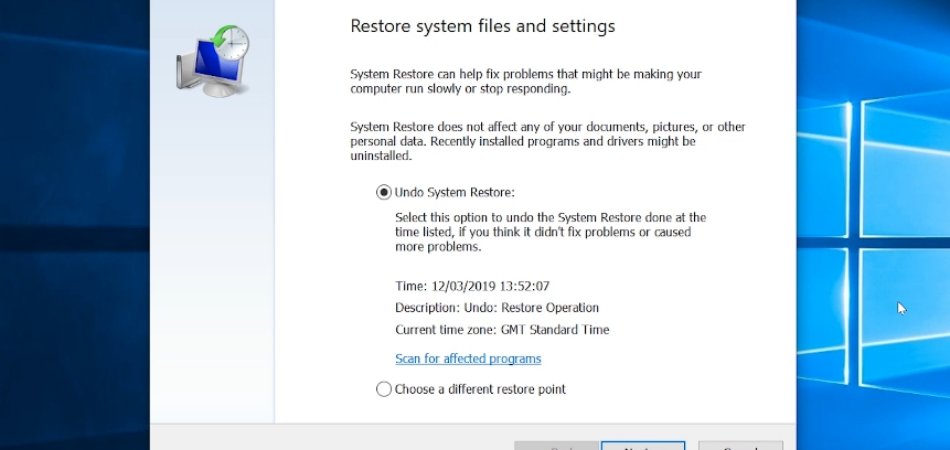 How Long System Restore Windows 10? - keysdirect.us