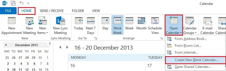 How to Add a Calendar in Outlook 365? - keysdirect.us