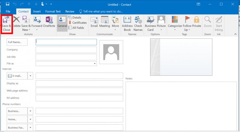 How to Add a Contact in Outlook? - keysdirect.us