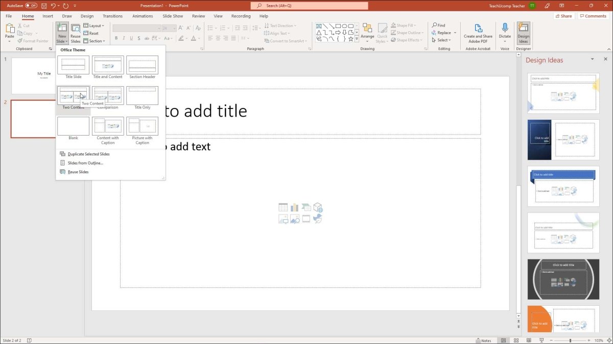 How to Add a New Slide on Powerpoint? - keysdirect.us