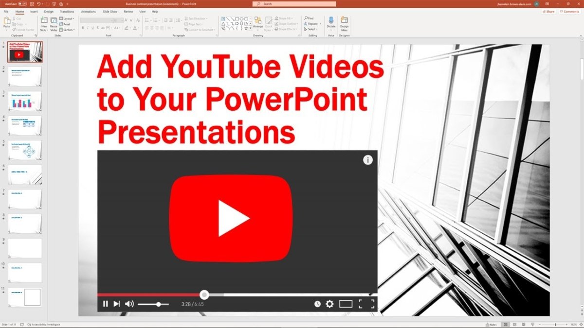 How to Add a Video on Powerpoint From Youtube? - keysdirect.us
