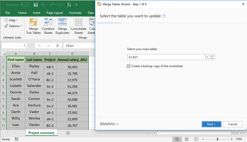 How to Add Ablebits Data Tab in Excel? - keysdirect.us