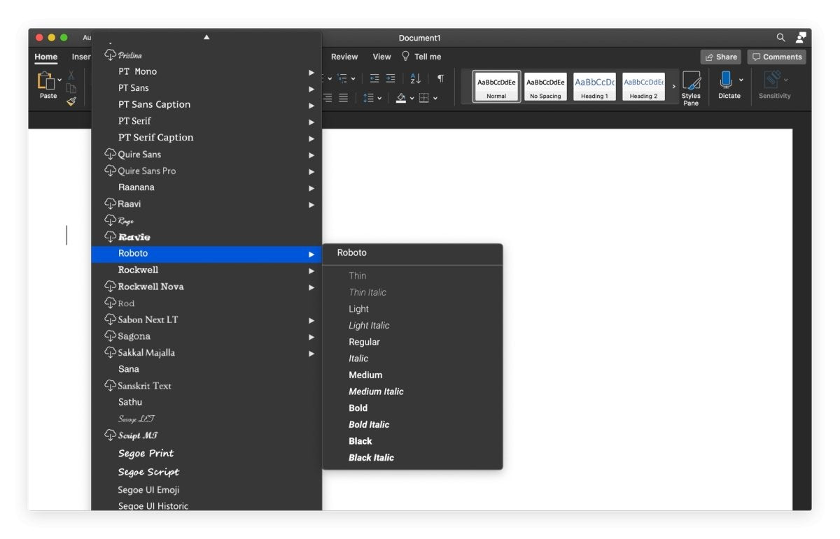 How to Add Fonts to Microsoft Word Mac? - keysdirect.us