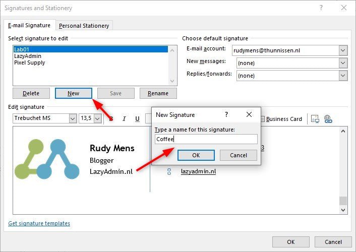 How to Add Html Signature to Outlook? - keysdirect.us