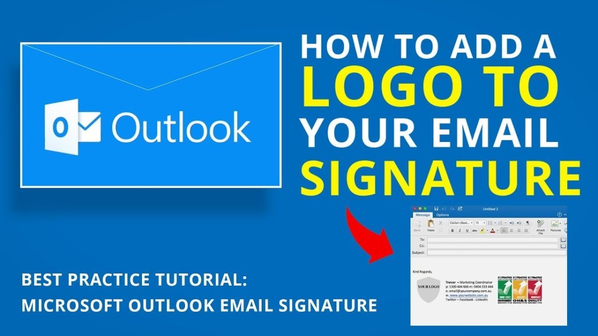 How to Add Logo to Outlook Signature? - keysdirect.us