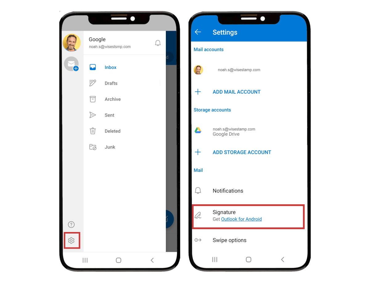 How to Add Picture to Signature in Outlook Mobile App? - keysdirect.us