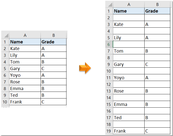 How to Add Space Between Rows in Excel? - keysdirect.us
