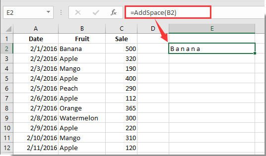 How to Add Space Between Text in Excel Cell? - keysdirect.us