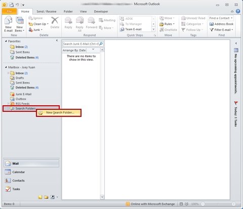 How to Add Unread Folder in Outlook? - keysdirect.us