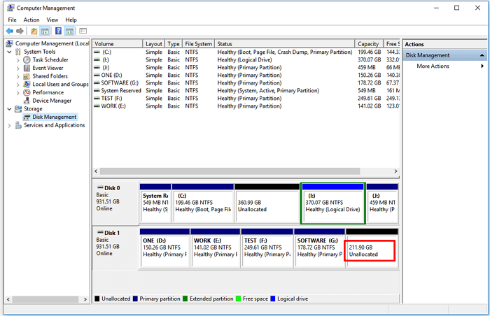 How to Allocate Unallocated Space in Windows 10 - keysdirect.us