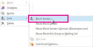 How to Block Email Outlook? - keysdirect.us