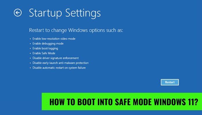 How to Boot Into Safe Mode Windows 11? - keysdirect.us