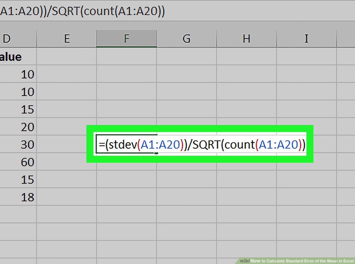 How to Calculate Standard Error in Excel? - keysdirect.us