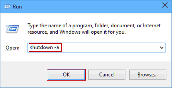 How to Cancel Auto Shutdown Windows 10? - keysdirect.us