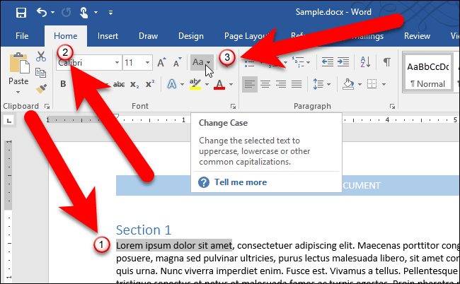 How to Change Case in Microsoft Word? - keysdirect.us