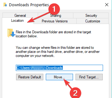 How to Change Default Download Location Windows 10 - keysdirect.us