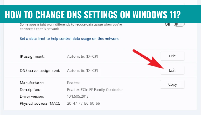 How to Change DNS Settings on Windows 11? - keysdirect.us